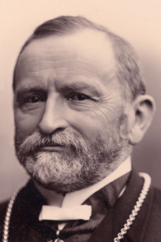 Wilhelm Florentin Lauter (1821 - 1892).<br />StadtAK 8/PBS III 901